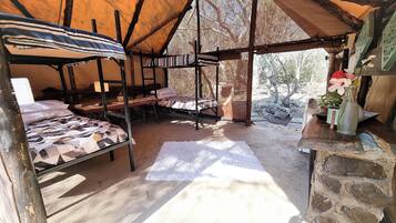 1 soverom og sengetøy