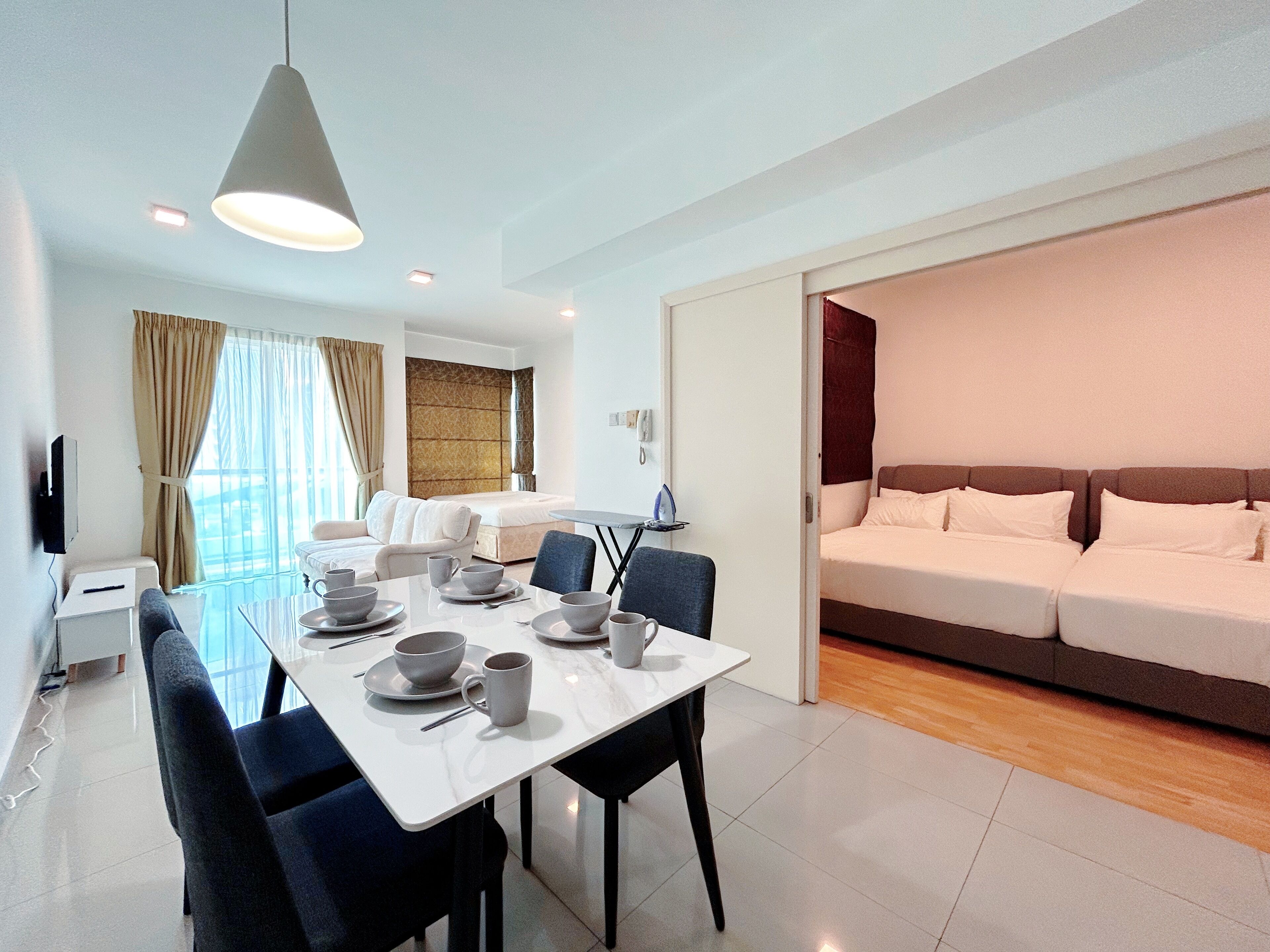 豪華公寓, 1 間臥室 | 私人廚房