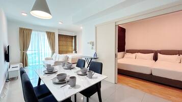 Deluxe Apartment, 1 Bedroom | Dapur peribadi