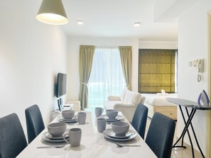 Deluxe appartement, 1 slaapkamer | Privékeuken