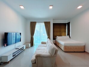Deluxe Apartment, 1 Bedroom | Living area - Solaris Dutamas by Manhattan Group  (Kuala Lumpur)