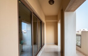 Grand Apartment, 2 Bedrooms, Sea View | Balcony