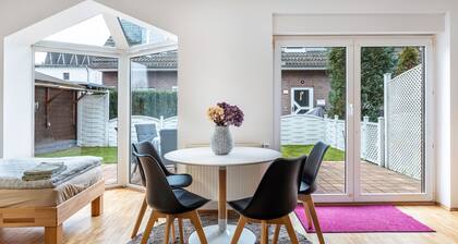 Ferienhaus 'Messenahes Ferienhaus Hannover' mit privater Terrasse und Wi-Fi