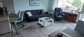 Apartment 'Sander' with Balcony, Shared Indoor Pool and Wi-Fi