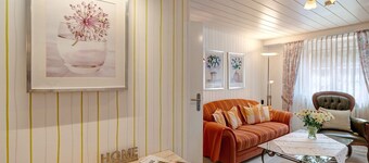 Ferienwohnung Gartenblick mit privater Terrasse, Gemeinschaftsgarten und Wi-Fi