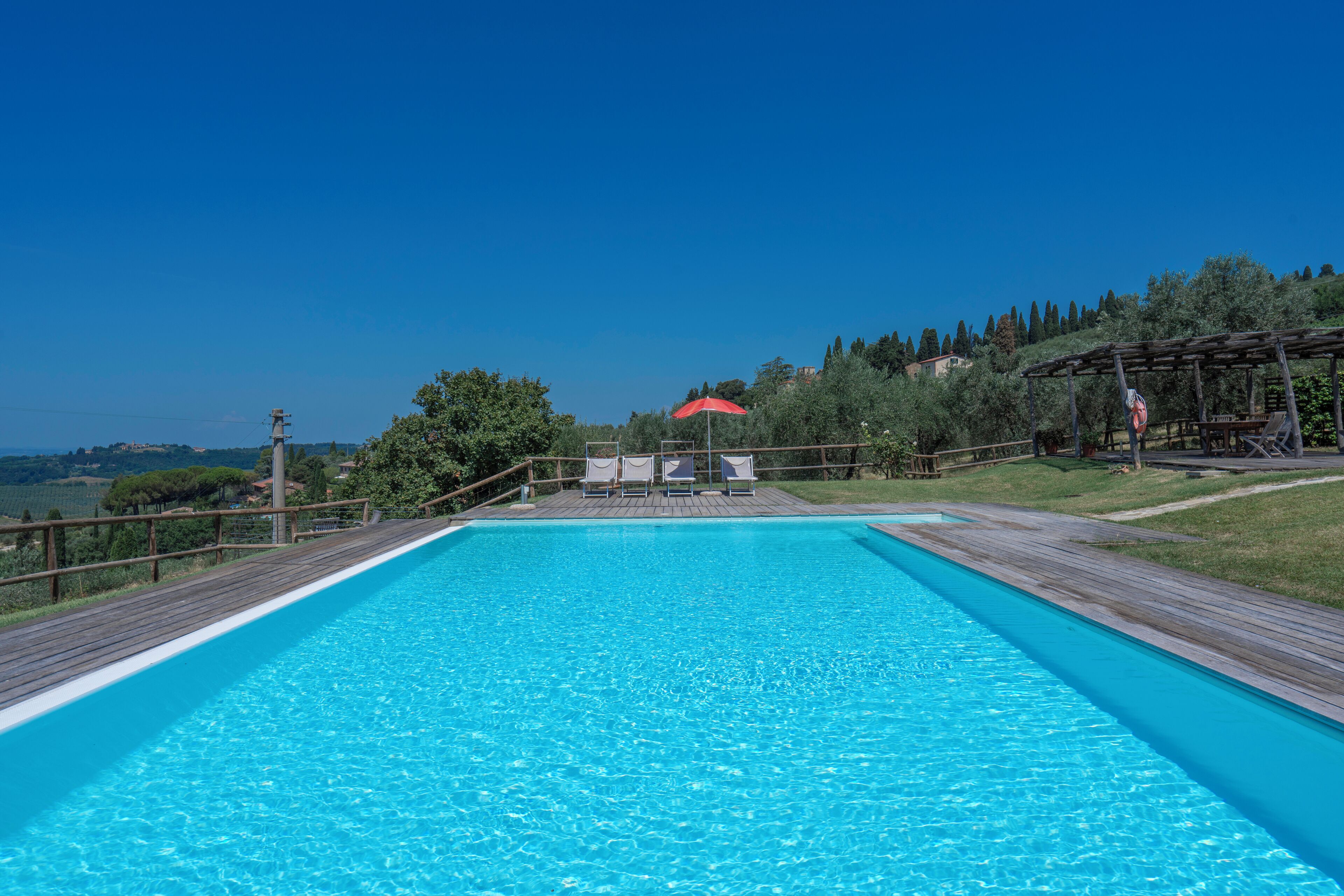 Seasonal outdoor pool