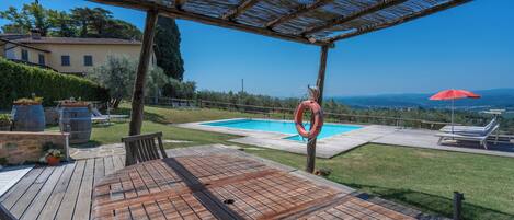 Seasonal outdoor pool