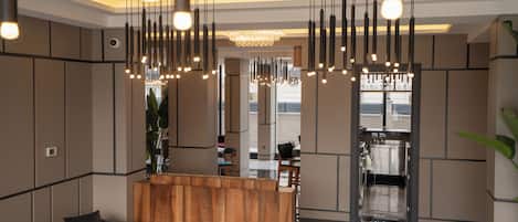 Zona de estar del vestíbulo