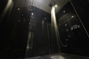 Grand Suite, Pool View | Bathroom | Slippers, towels, soap, shampoo - Hotel Millennium  (Hisar)