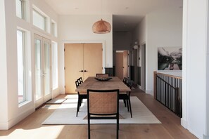 Dining - House on the Hill: Modern Retreat with Sauna, Hot Tub + Fire Pit (Callicoon)