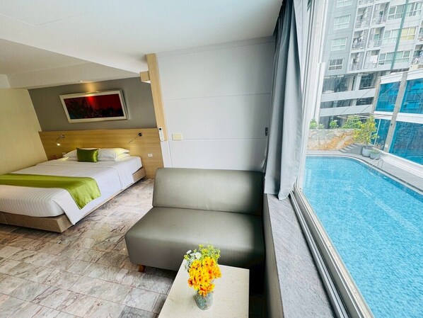 Deluxe Double Room, Pool View - iCheck inn Thapra (Bangkok)