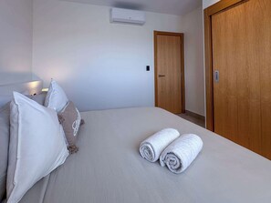 2 bedrooms, iron/ironing board, travel crib, WiFi