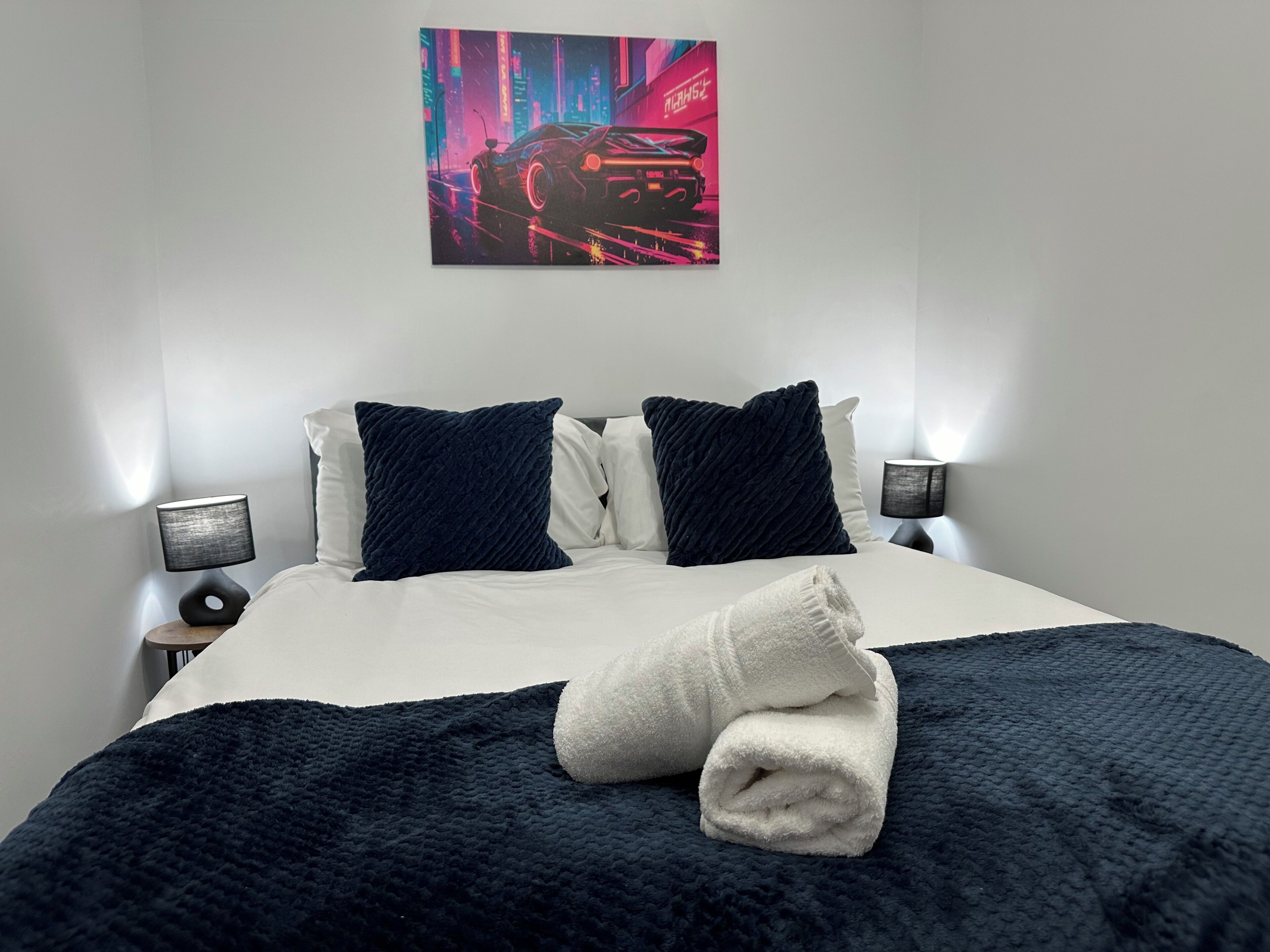 2 bedrooms, desk, iron/ironing board, free WiFi