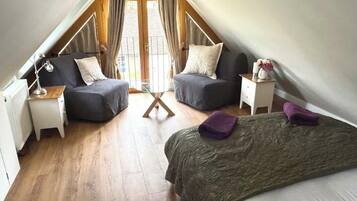 1 chambre, bureau, Wi-Fi gratuit, draps fournis