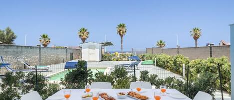 Udendørs spisemuligheder