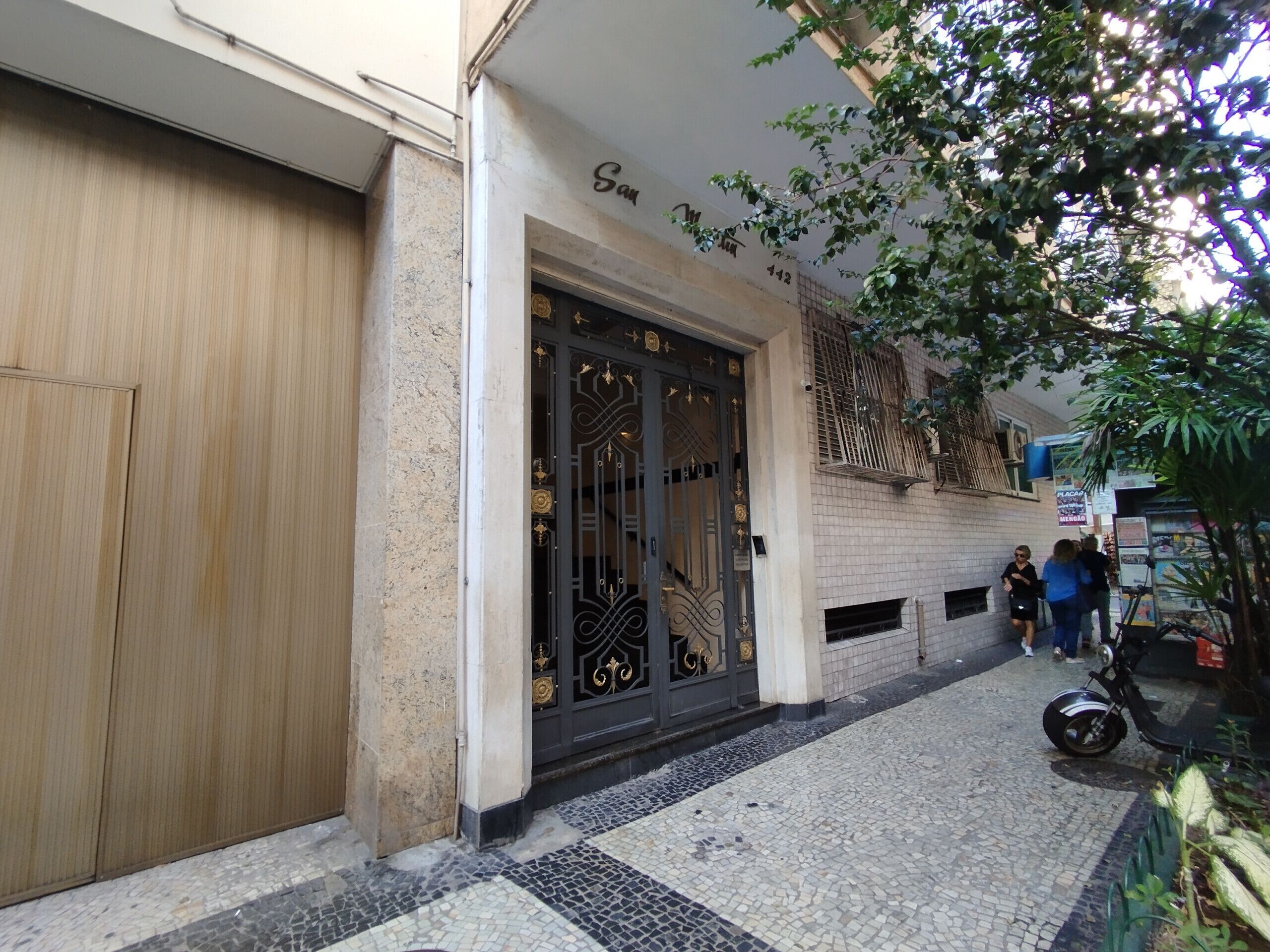 Detalhe da fachada