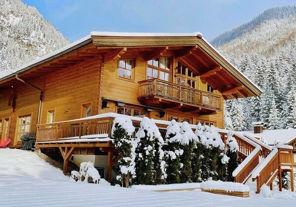 Chalet | Exterior - Chalet in Tyrol Near Ski-area (Waidring)