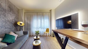 Deluxe Apartment | Living area - MyFlats The Castle  (Alicante)