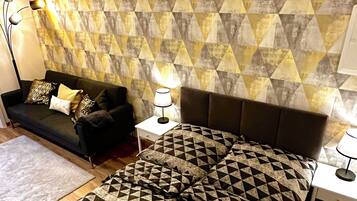 2 slaapkamers, reisbedje, gratis wifi, beddengoed