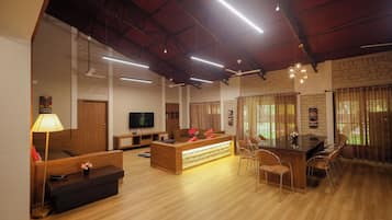 Premium Bungalow | Living area | 38-inch LCD TV with cable channels