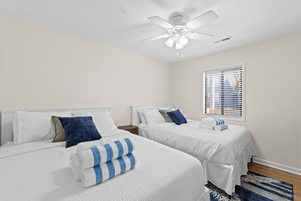 5 多间卧室、WiFi、床单