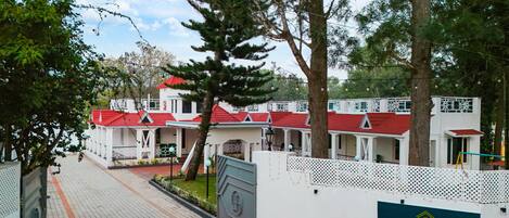 Facciata della struttura