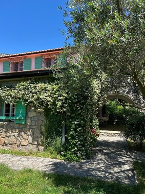 Fassade der Unterkunft