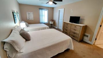 3 bedrooms, travel cot, WiFi, bed sheets