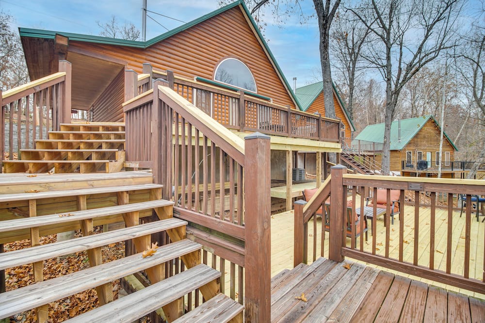 Boat Dock & Deck: Waterfront Cabin on Grand Lake - Rose, OK