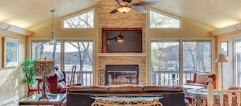 Lakefront Hot Springs Village Home w/ Private Dock