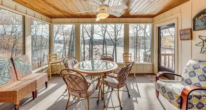 Lakefront Hot Springs Village Home w/ Private Dock