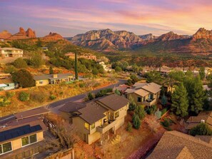Exterior - Walk-to-Uptown Home with Red Rock Views (Sedona)
