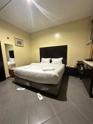 Wifi gratis y ropa de cama