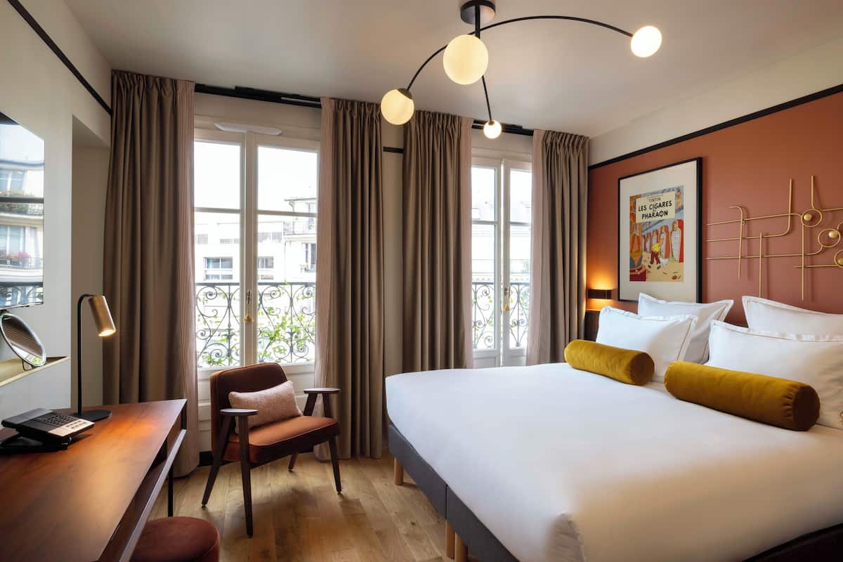 In-room safe, blackout curtains, soundproofing, iron/ironing board