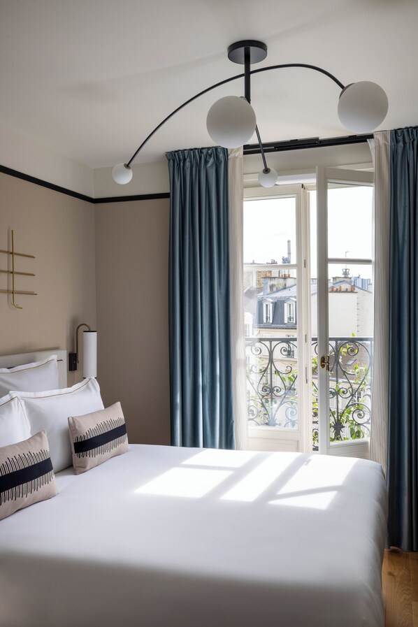 Coffres-forts dans les chambres, rideaux occultants