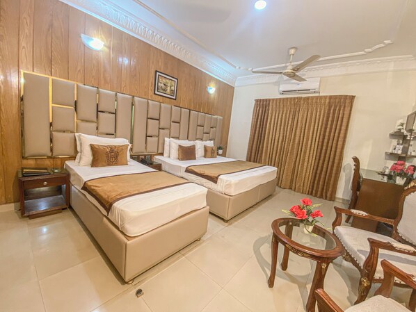 1 多间卧室、熨斗/熨衣板、WiFi、床单