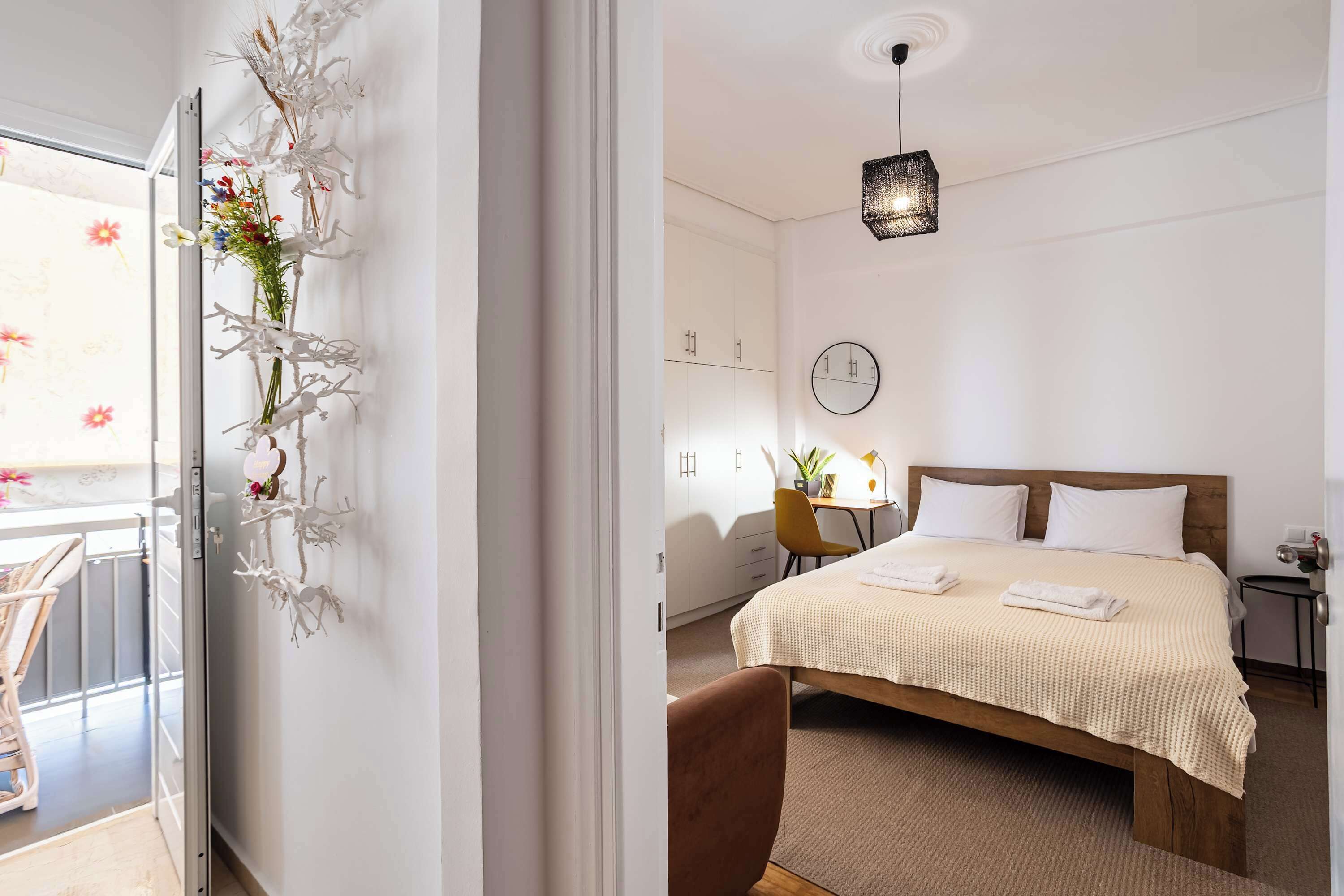 1 Schlafzimmer, Schreibtisch, Bügeleisen/Bügelbrett, WLAN