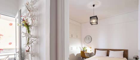 1 Schlafzimmer, Schreibtisch, Bügeleisen/Bügelbrett, WLAN