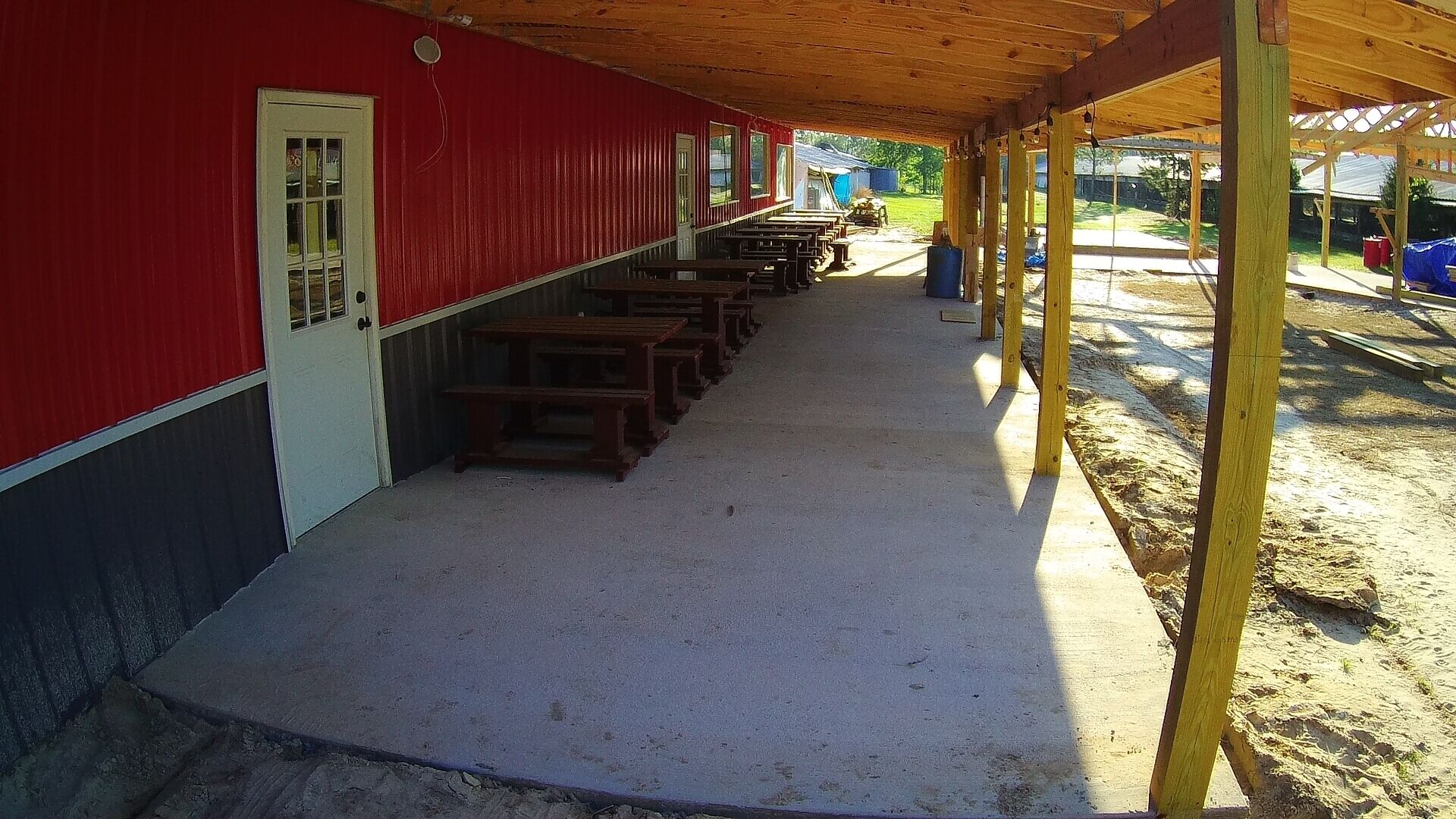 Fachada de la propiedad