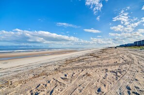 On the beach