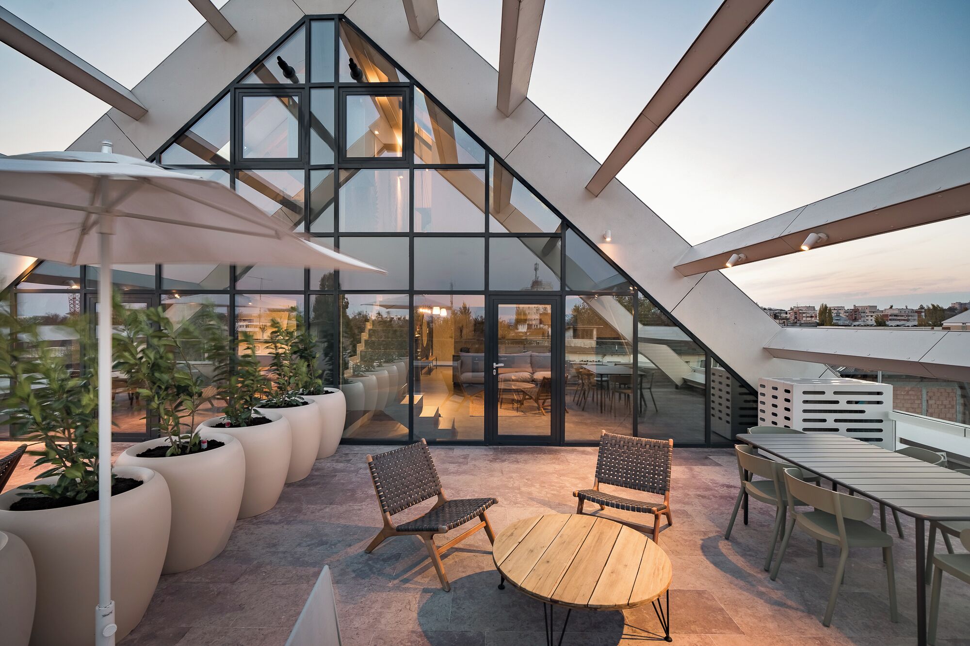 Executive Penthouse, Patio, City View | Terrace/patio