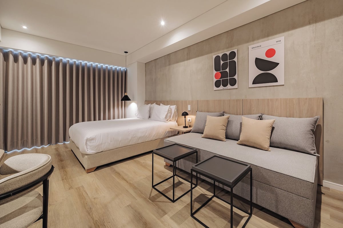 Comfort Apartment | 1 bedroom, desk, laptop workspace, soundproofing