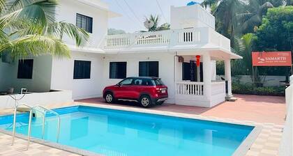 4-bedroom bungalow in fabulous Alibag with AC, WiFi, swimming pool and parking