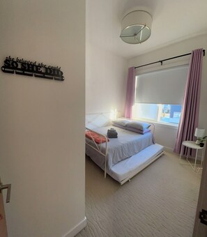 3 bedrooms, iron/ironing board, travel cot, free WiFi