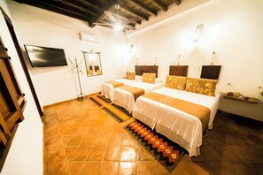 Family Quadruple Room, Garden View | Laptop workspace, free WiFi - BOHEMIA HOTEL BOUTIQUE  (Mompos)