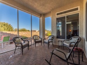 Terrace/patio - A Winter Retreat...Green Valley (Green Valley)