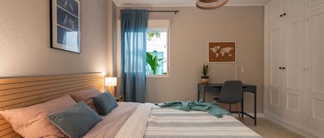 3 habitaciones, tabla de planchar con plancha y wifi gratis