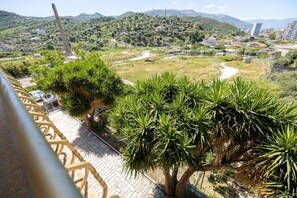 Appartement Deluxe, 1 chambre | Vue depuis le balcon