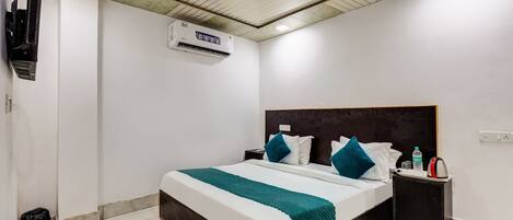 Desk, laptop workspace