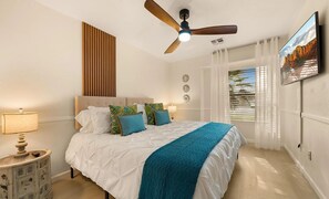 4 chambres, fer et planche à repasser, lit parapluie, Wi-Fi gratuit